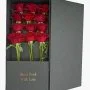 Red Roses Rectangle Book Box