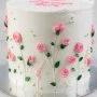 Rose Garden Cake & Roses Bundle