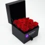 Roses Box with Chocolate Drawer (Small)