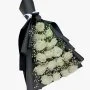 Roses in Black Paper Wrapping ( Front Facing Design )