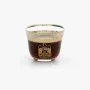 Rovatti Glass Arabic Coffee Cup UAE Gold 80ml