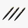 قلم روفاتي الإمارات أسود بتصميم أشكال سداسية