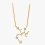 Sagittarius Star Sign Necklace - Gold By Lily & Rose
