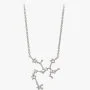 Sagittarius Star Sign Necklace - Silver By Lily & Rose