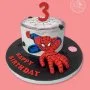 Spider Man Cake By Sugarmoo