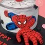 Spider Man Cake By Sugarmoo