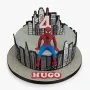 Spiderman + NY Skyline By Cake Social