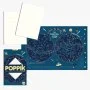 Sticker Poster Discovery - Skymap By Poppik