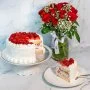 Strawberry Cake & Red Roses Bundle by Secrets