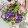 Summer Color Mix Hand Bouquet for Graduation
