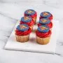 Superman Cupcakes By Sugar Daddy's Bakery 