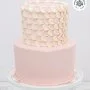 Swipe Pearl Two Tier Cake by Magnolia