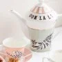 Teapot Ooh La La Tiger (New Shape) By Yvonne Ellen