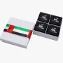 UAE Flag Wrap - National Day Gift Box 80g- Pack of 10 Boxes By Le Chocolatier