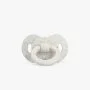 لهاية الفانيليا البيضاء من الخيزران لتقويم الأسنان من 0-6 أشهر من إيلي جونيور