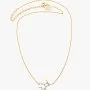 Virgo Star Sign Necklace - Gold By Lily & Rose