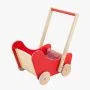 عربة دمية خشبية - أحمر من فيجا