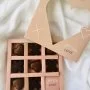 XOXO Chocolates Box of 9 by Pastel Cakes